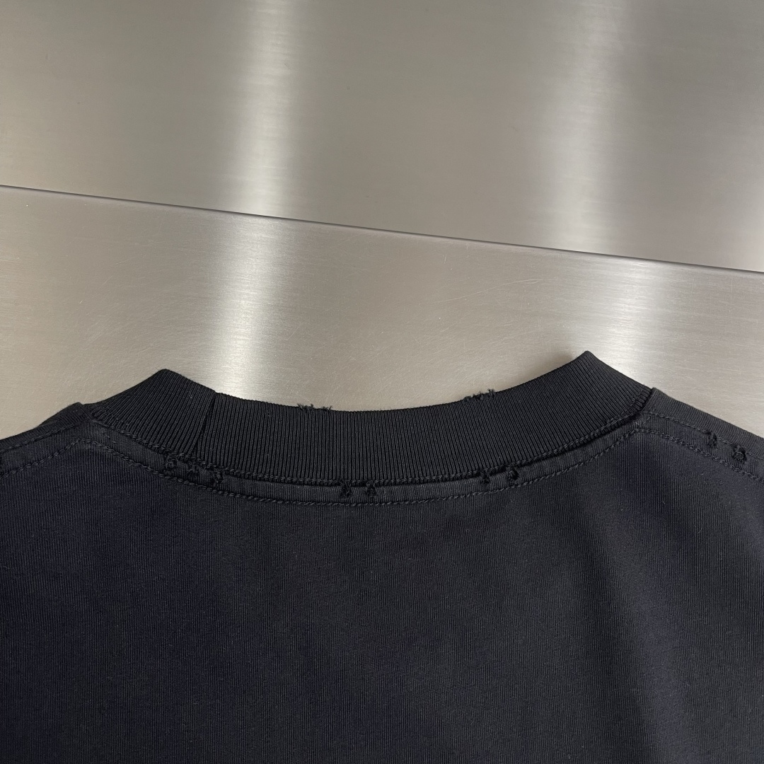 CH 克罗心 十字贴布元素短T棉感舒适度强皮质金属logo重工低调的时尚吖男女同款尺码：S-XL