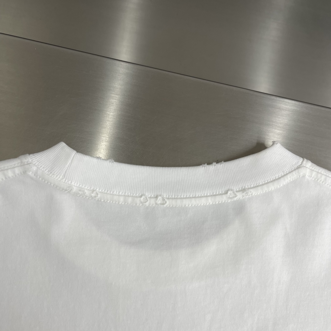 CH 克罗心 十字贴布元素短T棉感舒适度强皮质金属logo重工低调的时尚吖男女同款尺码：S-XL