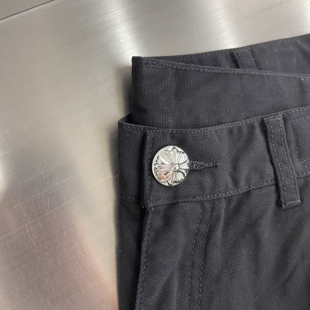 -CH 克罗心 泼墨工装短裤 | 低调奢华，细节控的终极选择​​专为追求个性与质感的你打造经典工装剪裁​