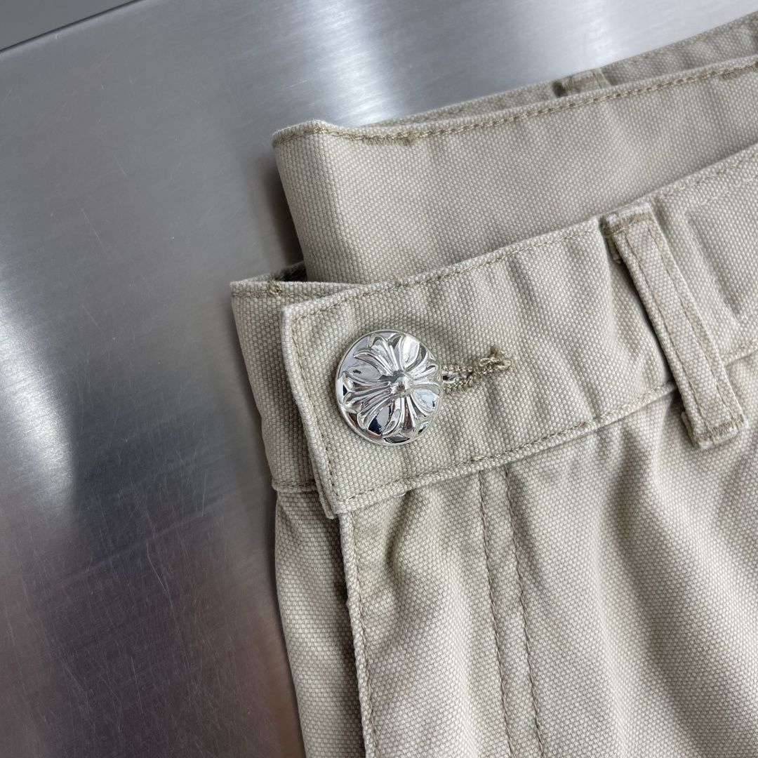 -CH 克罗心 泼墨工装短裤 | 低调奢华，细节控的终极选择​​专为追求个性与质感的你打造经典工装剪裁​