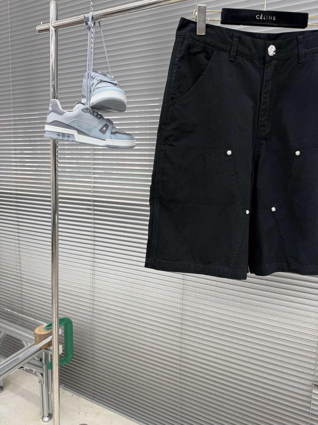 -CH 克罗心 泼墨工装短裤 | 低调奢华，细节控的终极选择​​专为追求个性与质感的你打造经典工装剪裁​