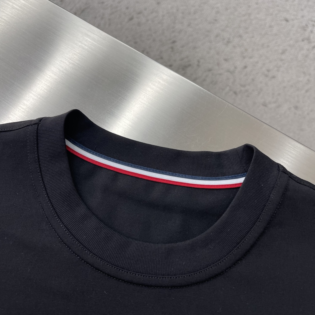 -mon 280克圆领短袖T恤经典胸口多功能性口袋设计，LOGO品牌章仔设计标识官方同步 高版本 高品质