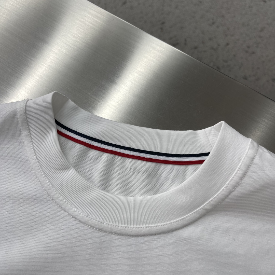 -mon 280克圆领短袖T恤经典胸口多功能性口袋设计，LOGO品牌章仔设计标识官方同步 高版本 高品质