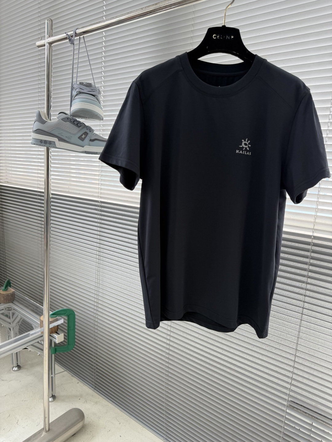 -KAILAS/凯乐石 男女印花LOGO速干圆领T恤情侣款透气运动圆领短袖户外与城市的双重舒适之选核心定