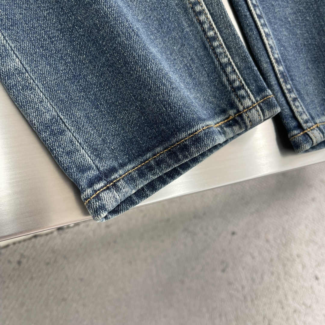 -SR 史蒂芬 26春夏季新品 市场独家订制牛仔裤！专属定制皮牌 高级品质 只有规模宏大的洗水工才能做出