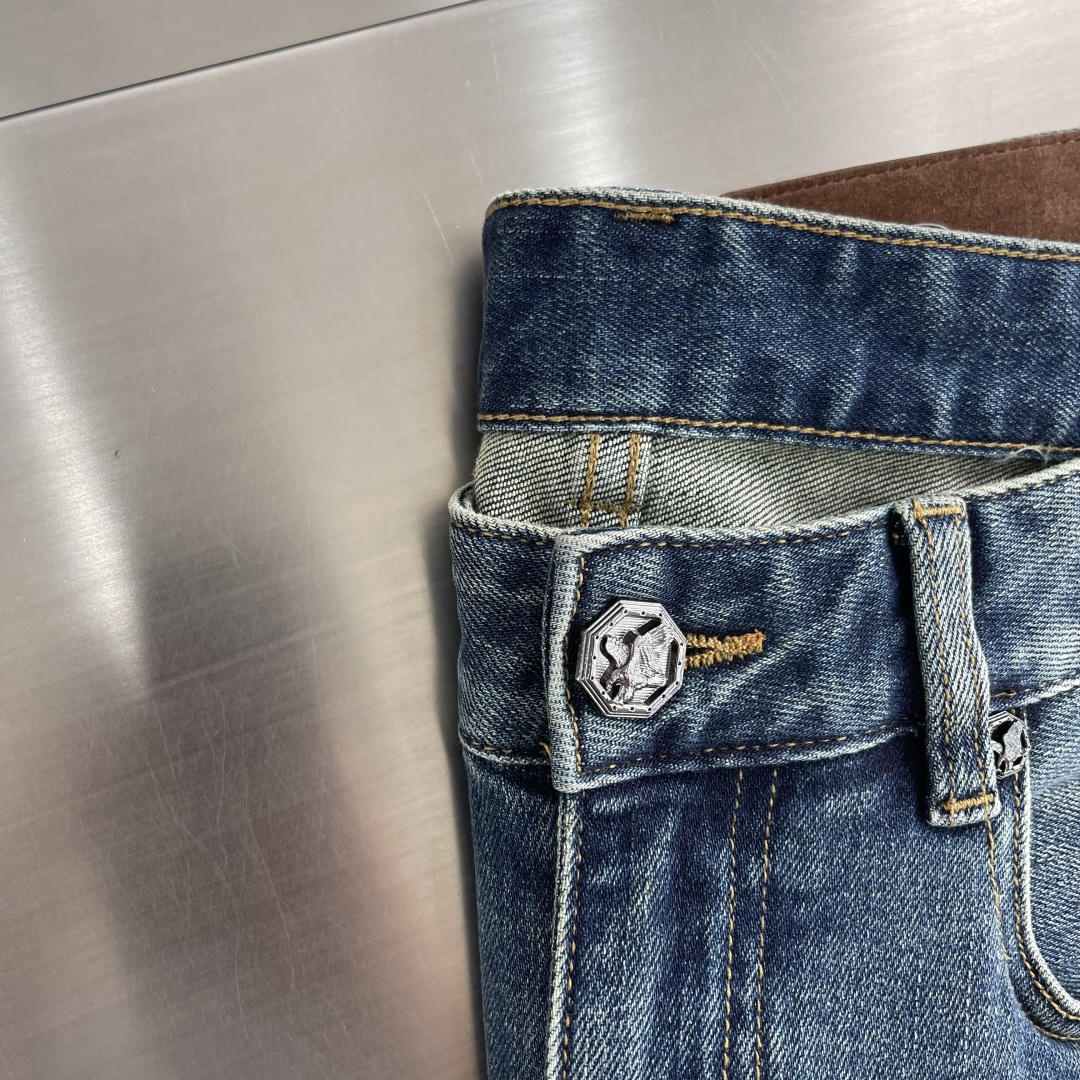 -SR 史蒂芬 26春夏季新品 市场独家订制牛仔裤！专属定制皮牌 高级品质 只有规模宏大的洗水工才能做出