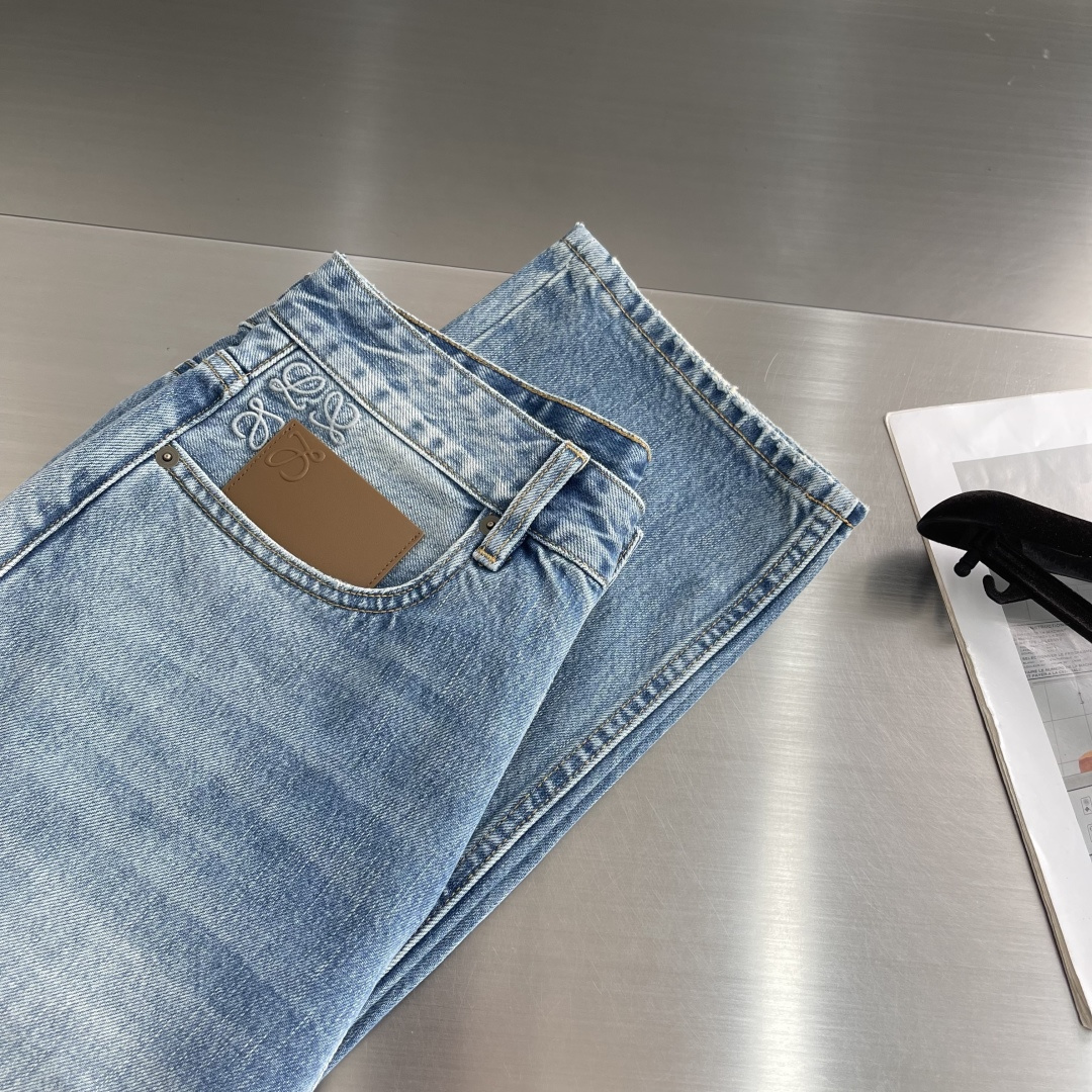 -LOEW 水洗男士牛仔裤！牛货对品控细节有要求的，强烈推荐入手此款26年最新款，这款牛仔裤采用100%