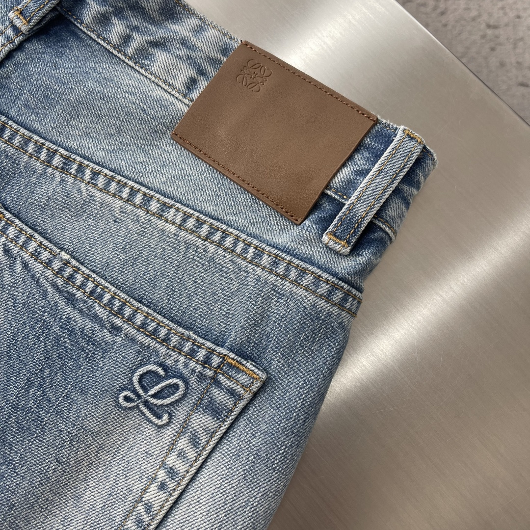 -LOEW 水洗男士牛仔裤！牛货对品控细节有要求的，强烈推荐入手此款26年最新款，这款牛仔裤采用100%