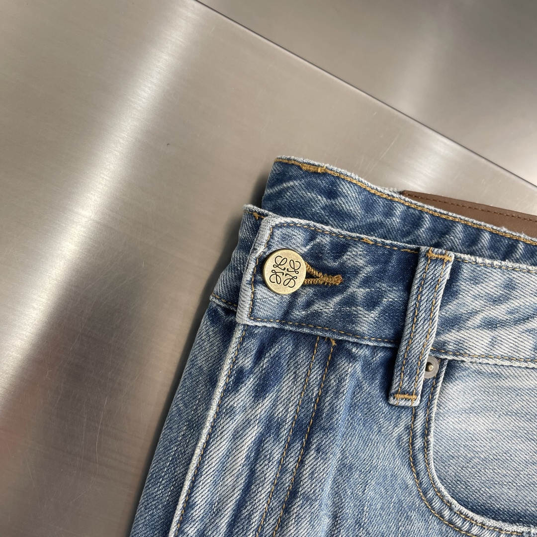 -LOEW 水洗男士牛仔裤！牛货对品控细节有要求的，强烈推荐入手此款26年最新款，这款牛仔裤采用100%