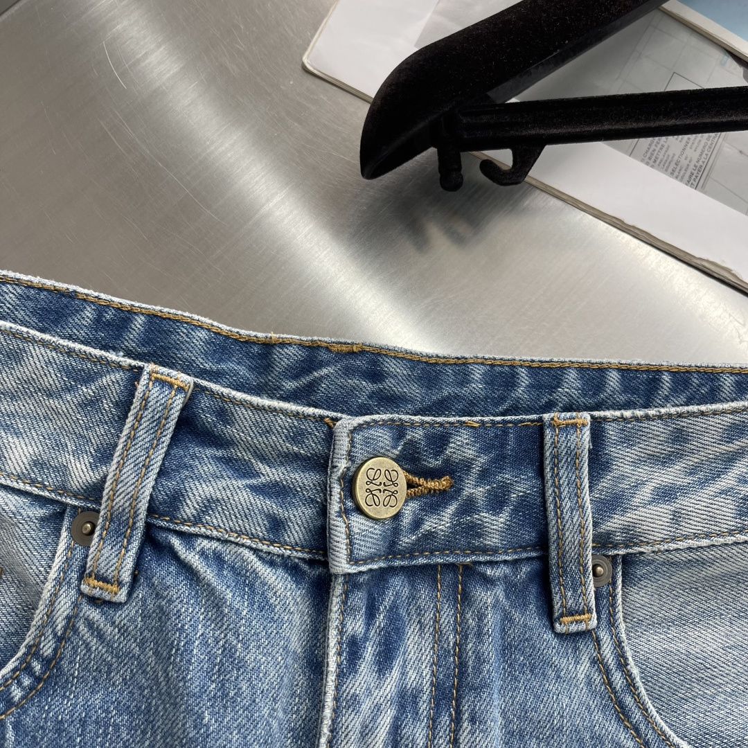 -LOEW 水洗男士牛仔裤！牛货对品控细节有要求的，强烈推荐入手此款26年最新款，这款牛仔裤采用100%