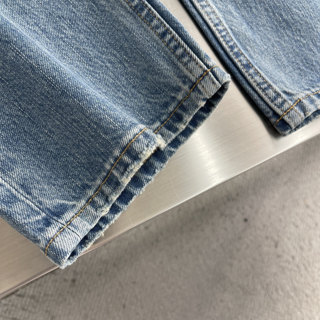 -LOEW 水洗男士牛仔裤！牛货对品控细节有要求的，强烈推荐入手此款26年最新款，这款牛仔裤采用100%