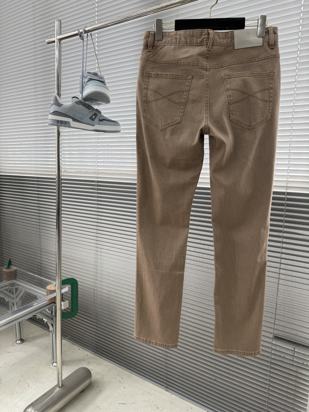 -BC 26春夏 美式复古咖色水洗牛仔裤男阿美咔叽小直筒牛仔男裤这款牛仔裤它的款式简约又百搭，怎么搭都不