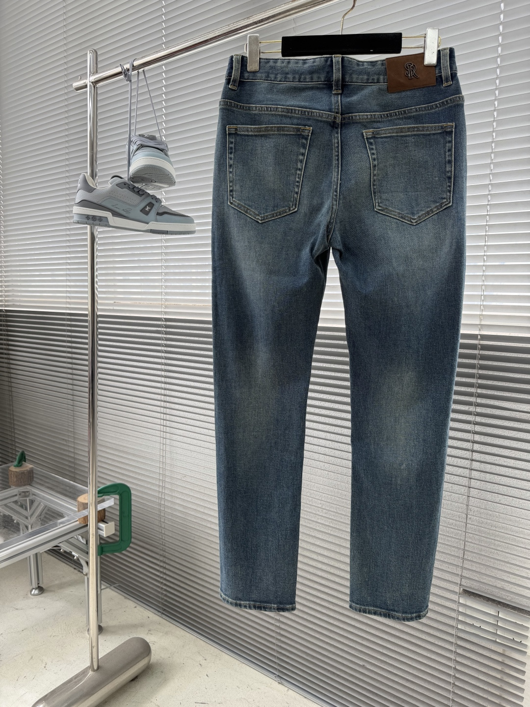 -SR 史蒂芬 26春夏季新品 市场独家订制牛仔裤！专属定制皮牌 高级品质 只有规模宏大的洗水工才能做出