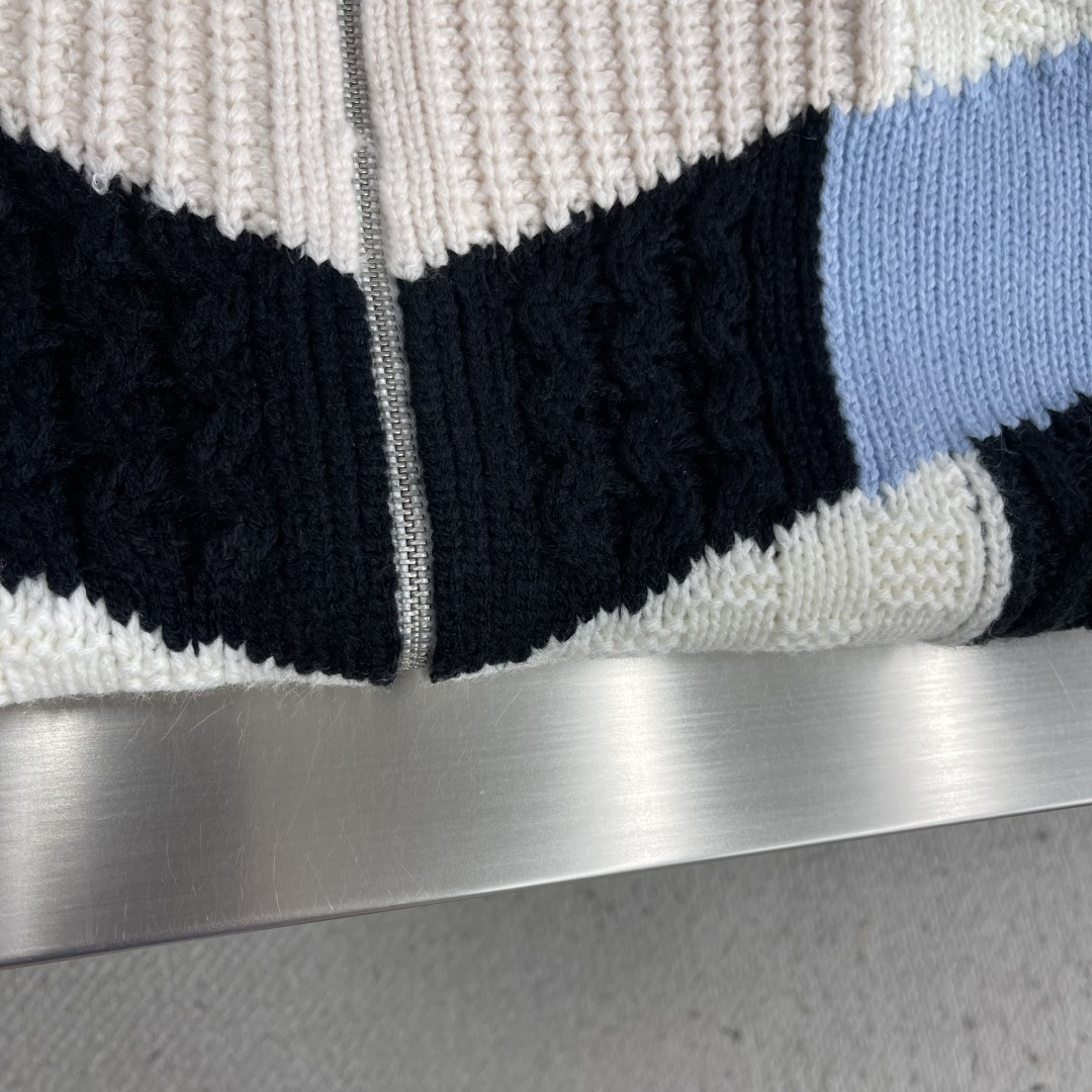 -驴牌 26ss新款春季系列 针织标识运动衫 毛衣 男女同款 高版本。码数：S.M.L.XL衣长6668