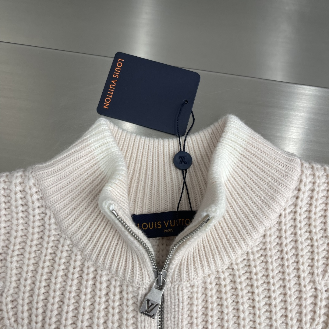 -驴牌 26ss新款春季系列 针织标识运动衫 毛衣 男女同款 高版本。码数：S.M.L.XL衣长6668