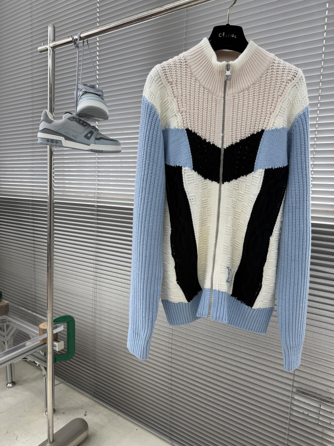 -驴牌 26ss新款春季系列 针织标识运动衫 毛衣 男女同款 高版本。码数：S.M.L.XL衣长6668