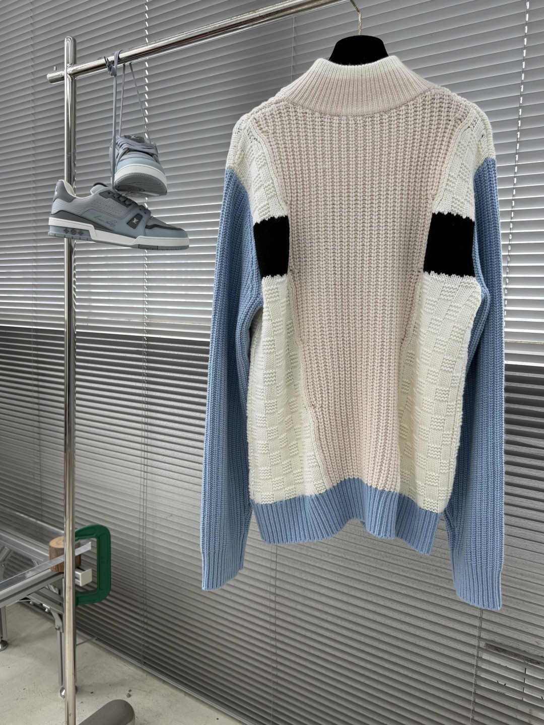 -驴牌 26ss新款春季系列 针织标识运动衫 毛衣 男女同款 高版本。码数：S.M.L.XL衣长6668