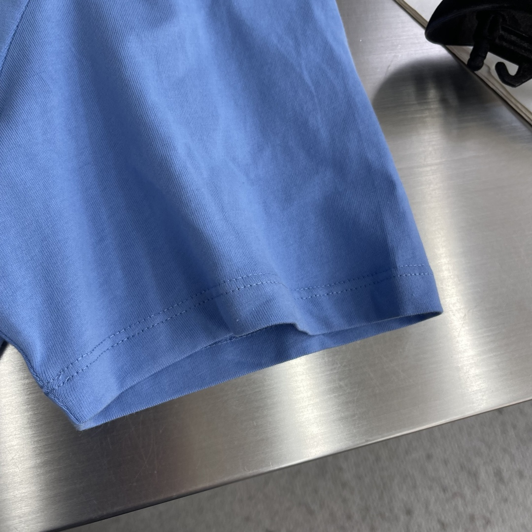 -LOEW Anagram刺绣T恤，100%纯棉材质，柔软亲肤，透气性超棒，春夏穿超舒服!胸前Anagr