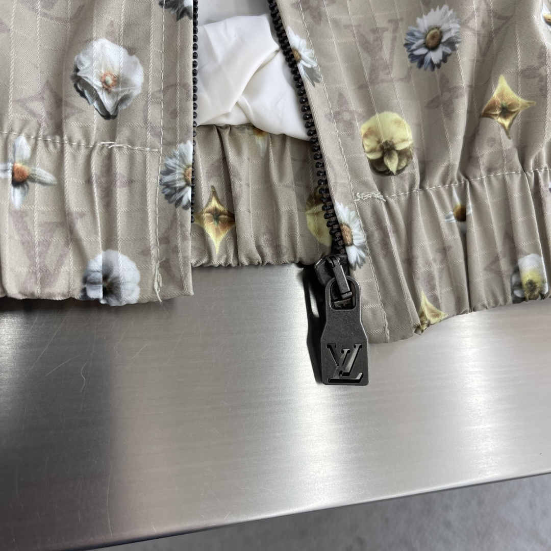 -驴牌 26ss新款春季系列 印花拉链长袖 夹克外套 男女同款 高版本。码数：46. 48 .50. 5