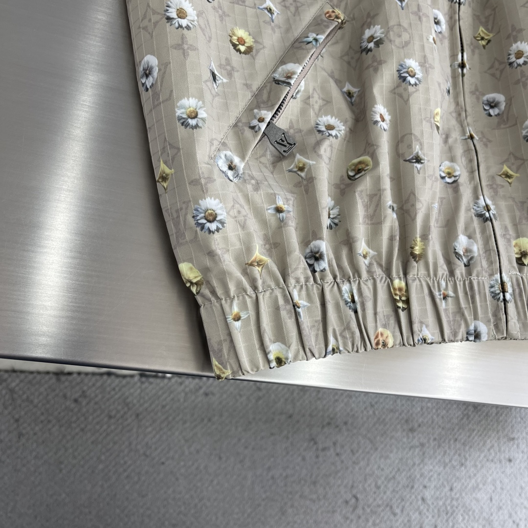 -驴牌 26ss新款春季系列 印花拉链长袖 夹克外套 男女同款 高版本。码数：46. 48 .50. 5