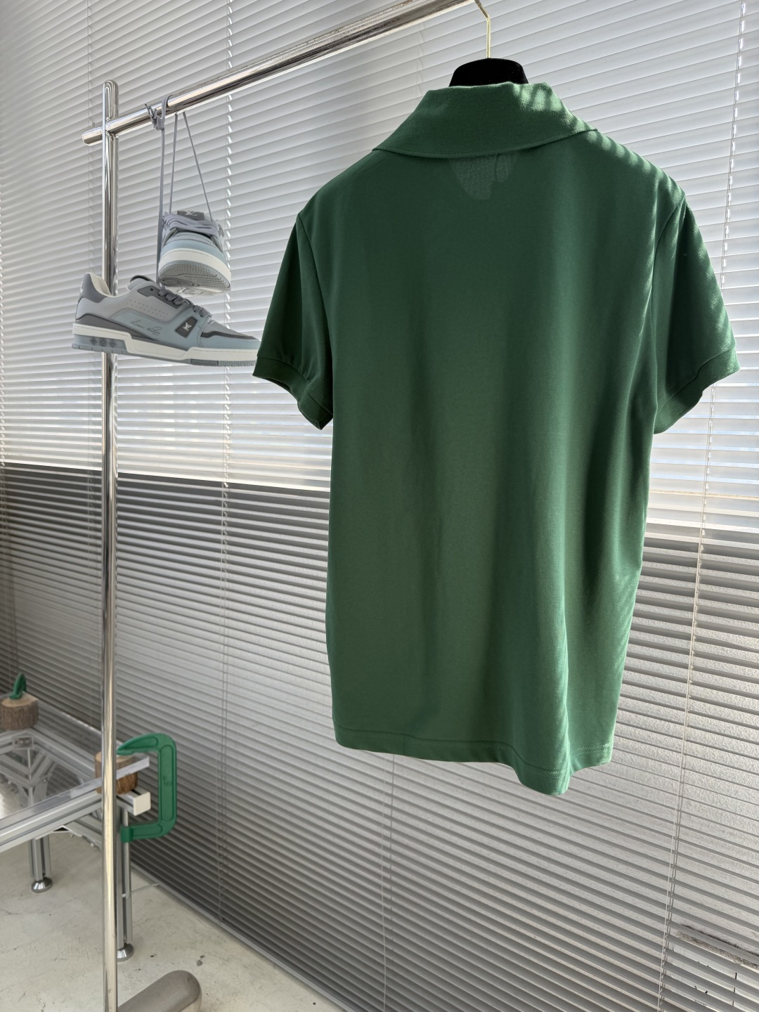 -Lacoste     鳄鱼徽标Polo衫定制琉光蜂萃棉 细腻柔软 舒适透气 纯粹本白为底 以极简质感