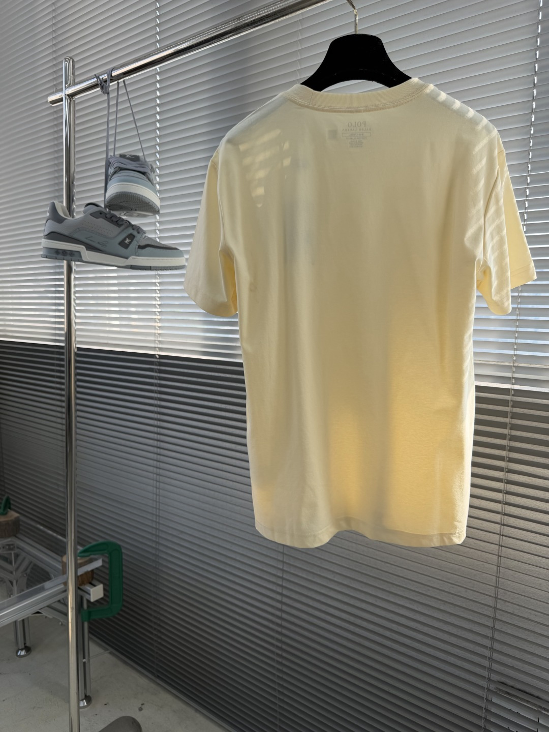 -RaLoro Pianah Lauren 26ss新款 纯色Logo刺绣直筒圆领短袖 T恤 男女同款码