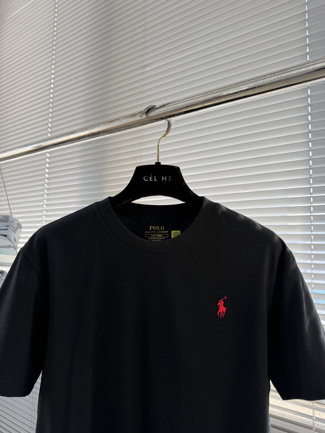 -RaLoro Pianah Lauren 26ss新款 纯色Logo刺绣直筒圆领短袖 T恤 男女同款码