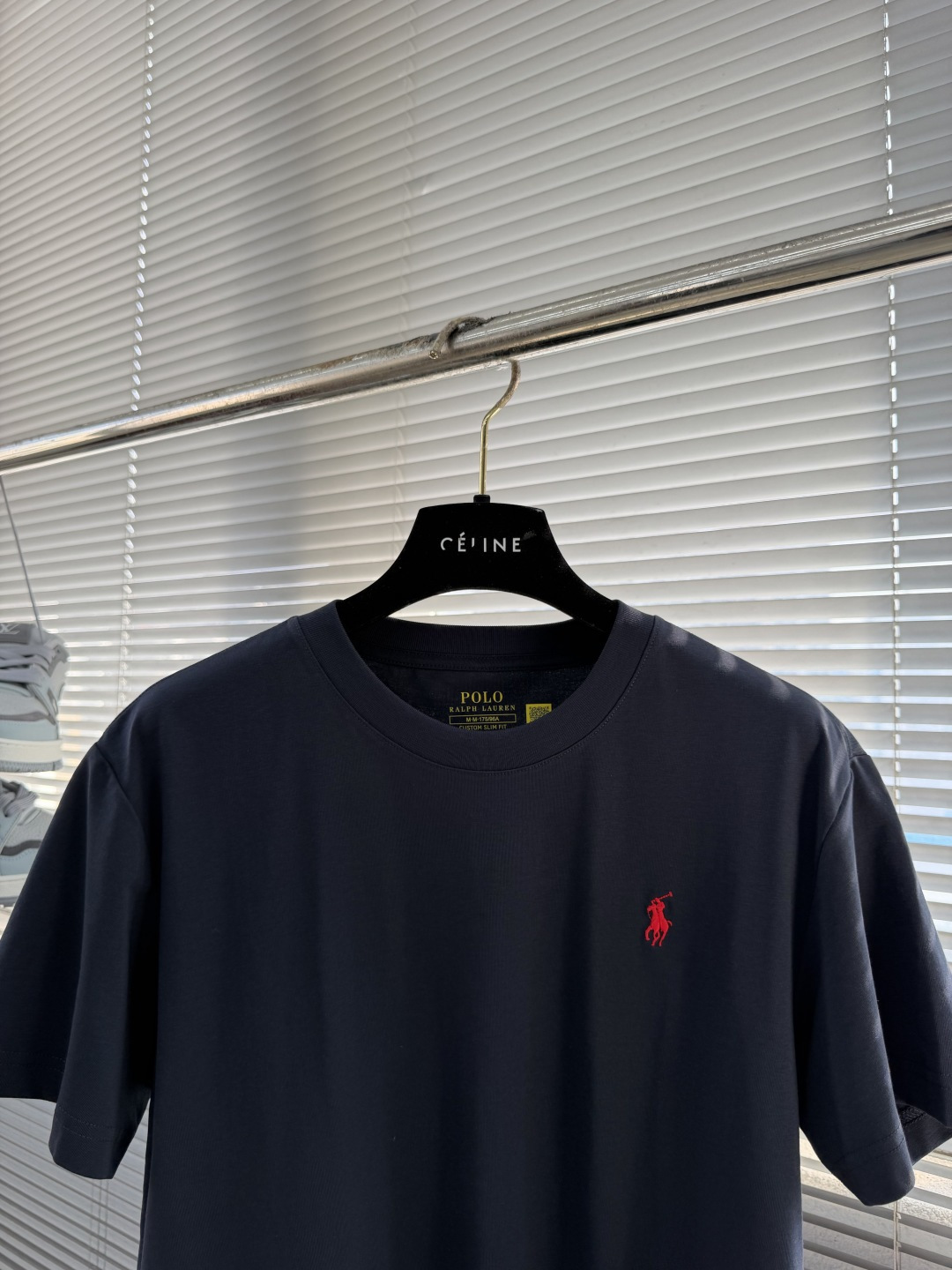 -RaLoro Pianah Lauren 26ss新款 纯色Logo刺绣直筒圆领短袖 T恤 男女同款码