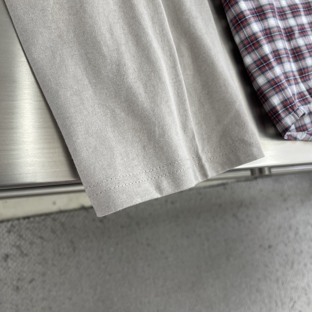 -Balenciag 26ss新款平纹针织面料拼接长袖单排扣 衬衫 宽松版型 高版本。码数：XS.S.M