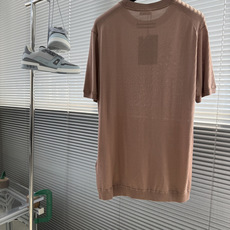-Z Zegn 26SS春夏新款进口醋酸天丝混纺针织圆领毛衣,男士经典双杠标识提花休闲短袖T恤针织 -Z Zegn 26SS春夏新款进口醋酸天丝混纺针织圆领毛衣,男士经典双杠标识提花休闲短袖T恤针织