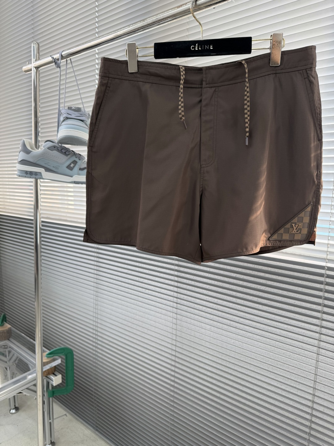 NO:917470,-Donkey brand 26ss new spring series solid color Italian pocket swimming trunks men's high version. Size S.M.L.19860909-驴牌26ss新款春季系列 纯色意式口袋 泳裤 男款 高版本. 码数S.M.L.XL 侧长40.5 41 41.5 42 腰围84889296 臂围 108112116120,,louis vuitton,,Men's clothing