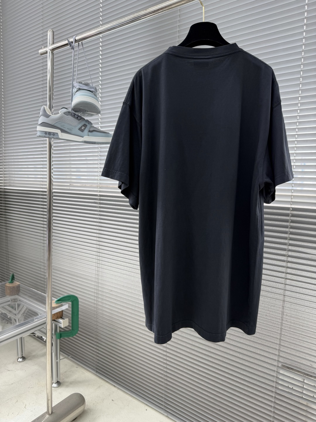 -Balenciag    26ss新款  圆领短袖刺绣棉质 T恤 宽松版型 男款码数：XXS. XS.
