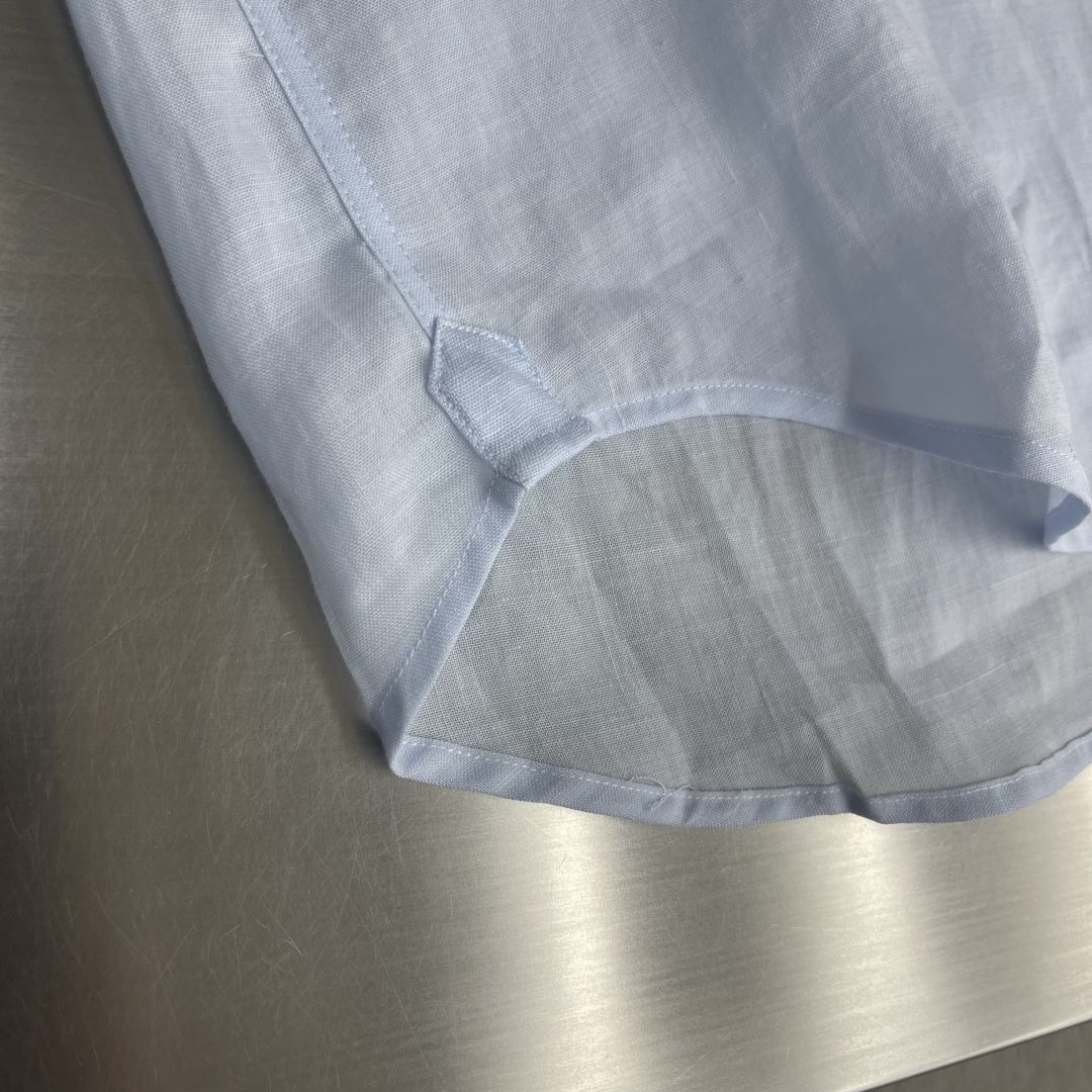 Loro Piana 春夏新款男士亚麻衬衫,老钱风氛围感直接拉满 7