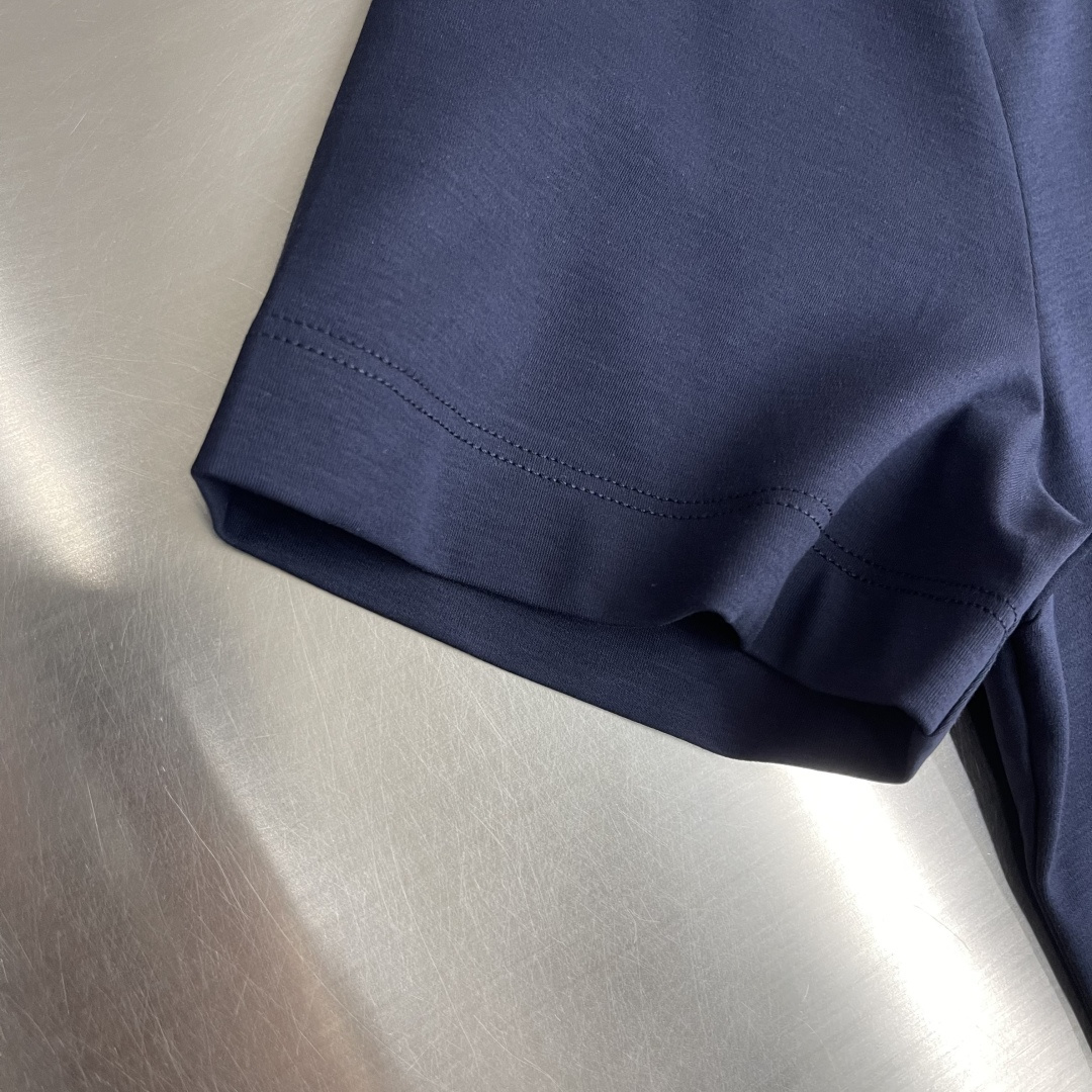 -Kiton     26ss春夏新款休闲圆领T恤高端主线系列，高品控老钱们的挚爱经典调性的短袖，延续一