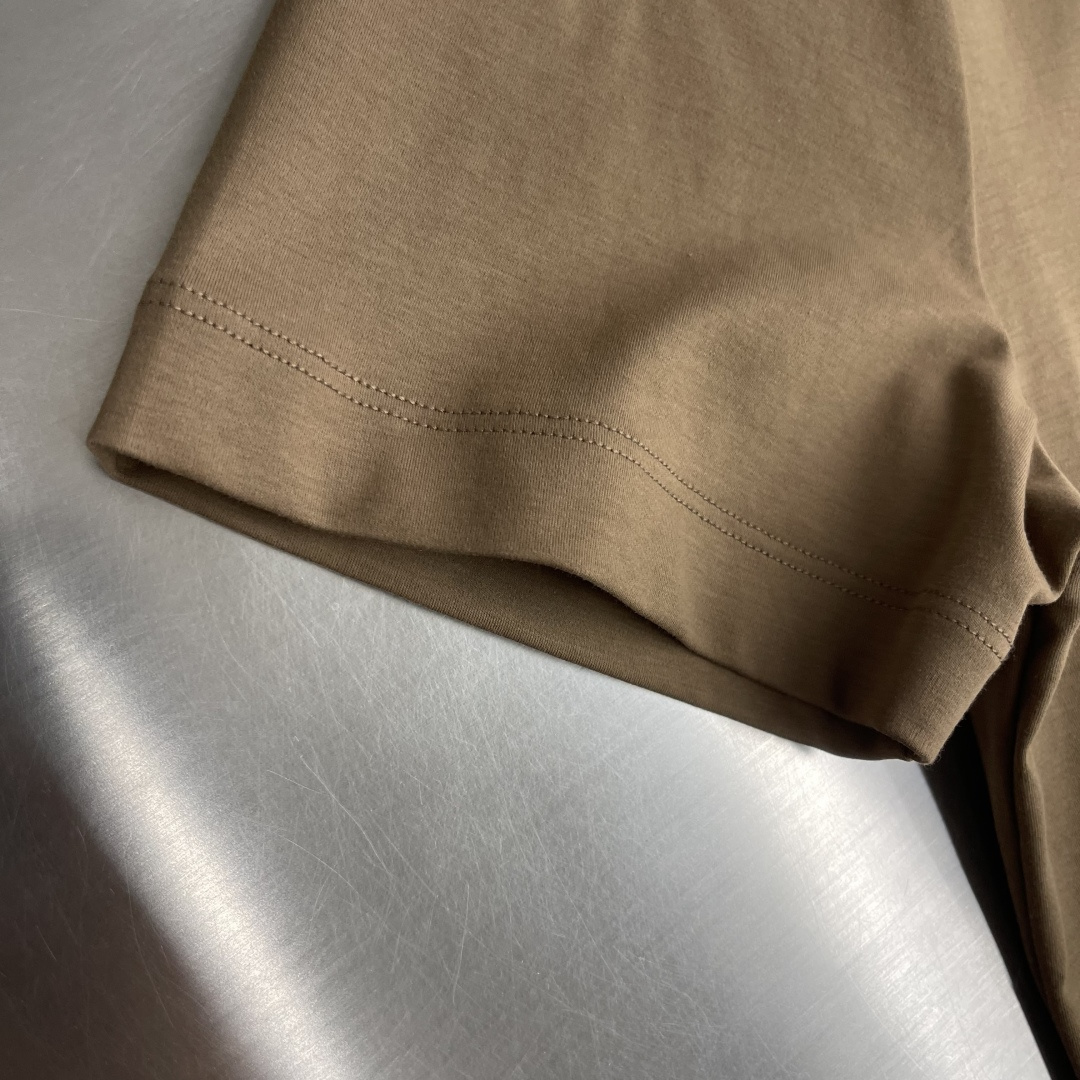 -Kiton     26ss春夏新款休闲圆领T恤高端主线系列，高品控老钱们的挚爱经典调性的短袖，延续一