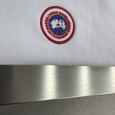 -Canada Goose 徽标Polo衫定制雾屿奢韧双珠地 柔糯挺括 舒适透气 以云絮本白为底 -Canada Goose 徽标Polo衫定制雾屿奢韧双珠地 柔糯挺括 舒适透气 以云絮本白为底