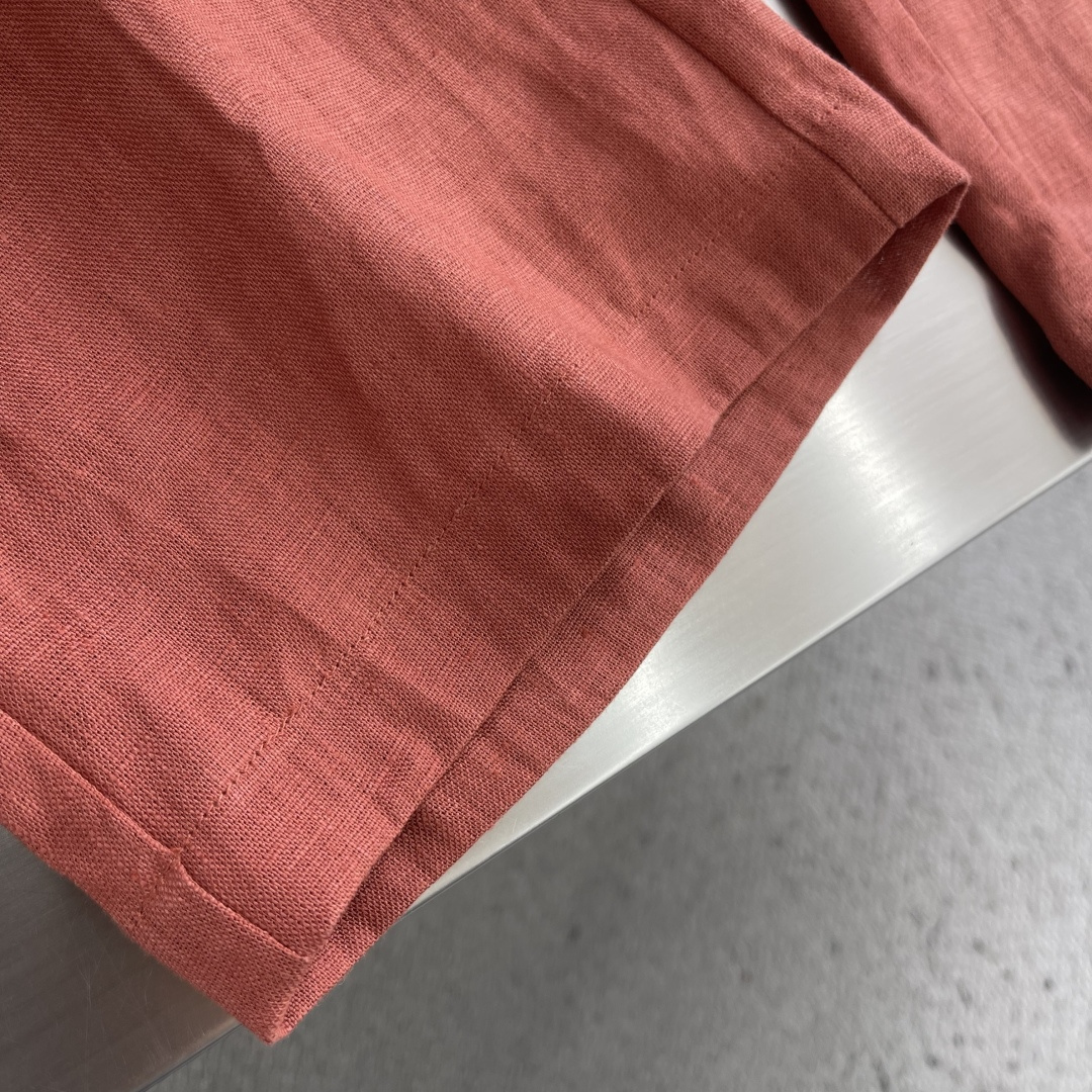 -Loro Piana     100%亚麻抽绳休闲裤｜自然呼吸感，定义夏日自在精选100%天然亚麻面料
