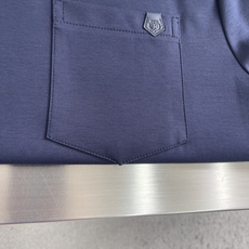 -Loro Piana 26ss春夏新款纯棉圆领短袖面料采用91%棉+9%氨纶 这样的比例在保留柔 -Loro Piana 26ss春夏新款纯棉圆领短袖面料采用91%棉+9%氨纶 这样的比例在保留柔