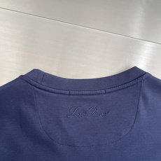 -Loro Piana 26ss春夏新款纯棉圆领短袖面料采用91%棉+9%氨纶 这样的比例在保留柔 -Loro Piana 26ss春夏新款纯棉圆领短袖面料采用91%棉+9%氨纶 这样的比例在保留柔