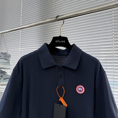 -Canada Goose 徽标Polo衫定制雾屿奢韧双珠地 柔糯挺括 舒适透气 以云絮本白为底 -Canada Goose 徽标Polo衫定制雾屿奢韧双珠地 柔糯挺括 舒适透气 以云絮本白为底