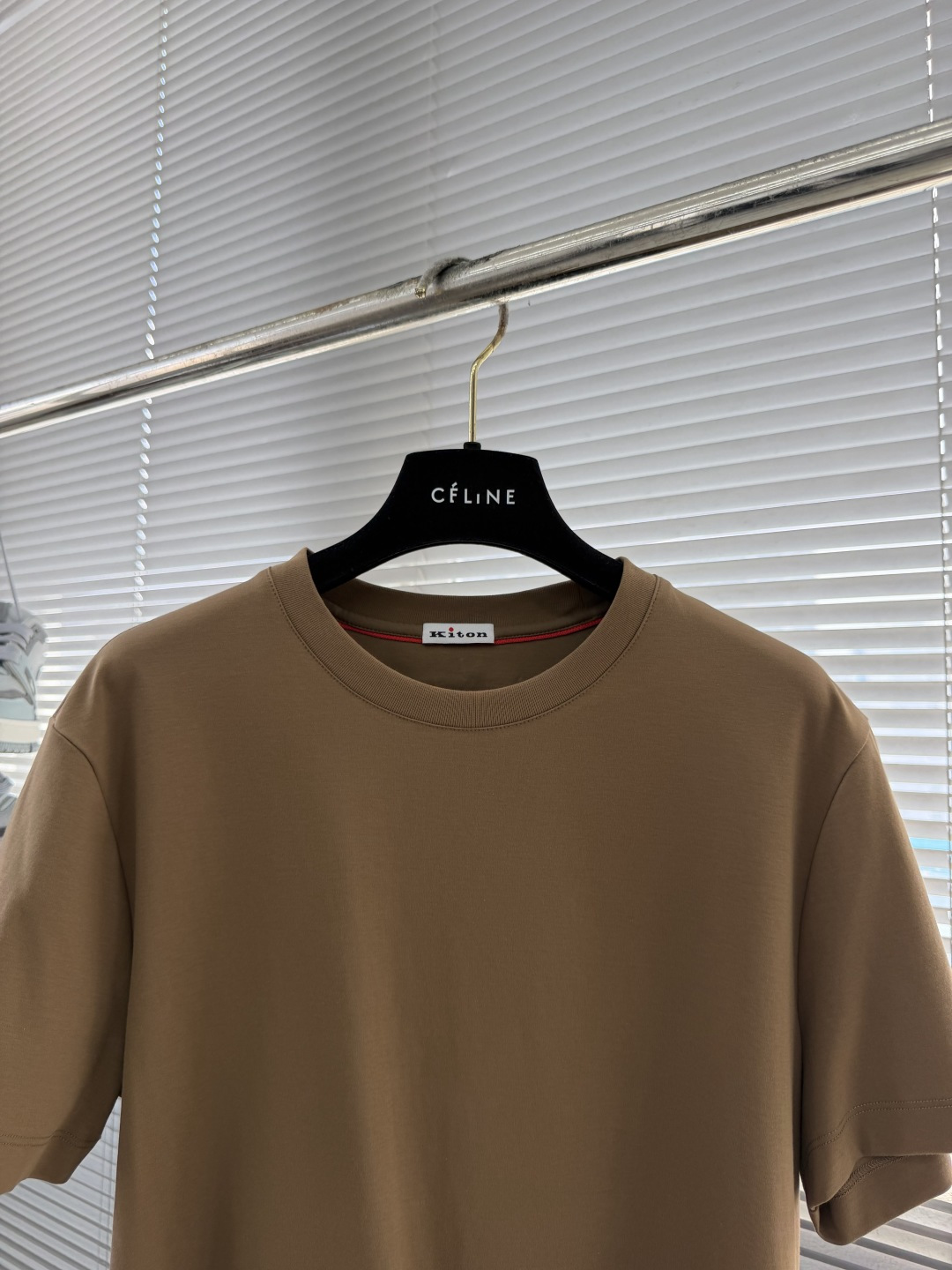 -Kiton     26ss春夏新款休闲圆领T恤高端主线系列，高品控老钱们的挚爱经典调性的短袖，延续一