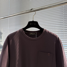 -Loro Piana 26ss春夏新款纯棉圆领短袖面料采用91%棉+9%氨纶 这样的比例在保留柔 -Loro Piana 26ss春夏新款纯棉圆领短袖面料采用91%棉+9%氨纶 这样的比例在保留柔