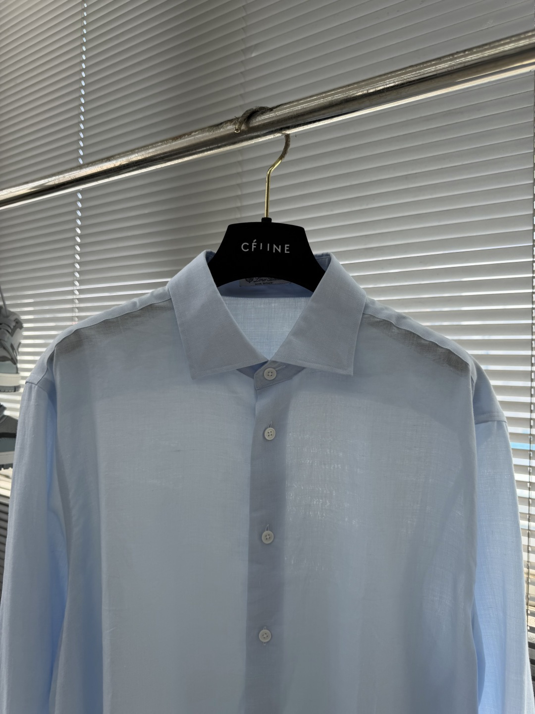 Loro Piana 春夏新款男士亚麻衬衫,老钱风氛围感直接拉满 2