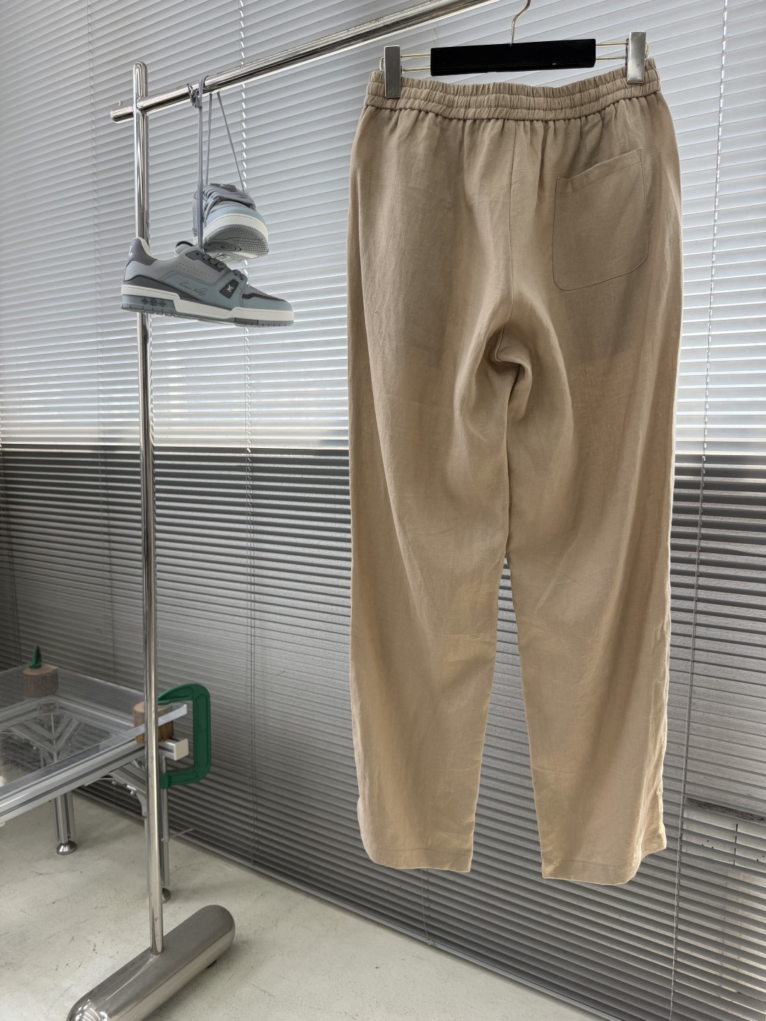 -Loro Piana     100%亚麻抽绳休闲裤｜自然呼吸感，定义夏日自在精选100%天然亚麻面料