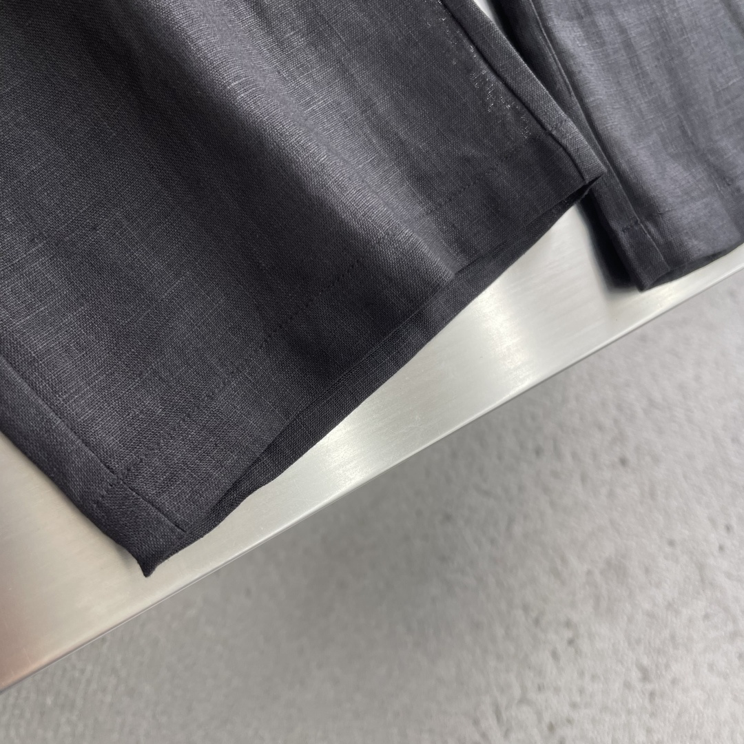 -Loro Piana    2026ss亚麻面料男士休闲裤👍 最新款上身版型无敌正！绝对可以闭眼收的一