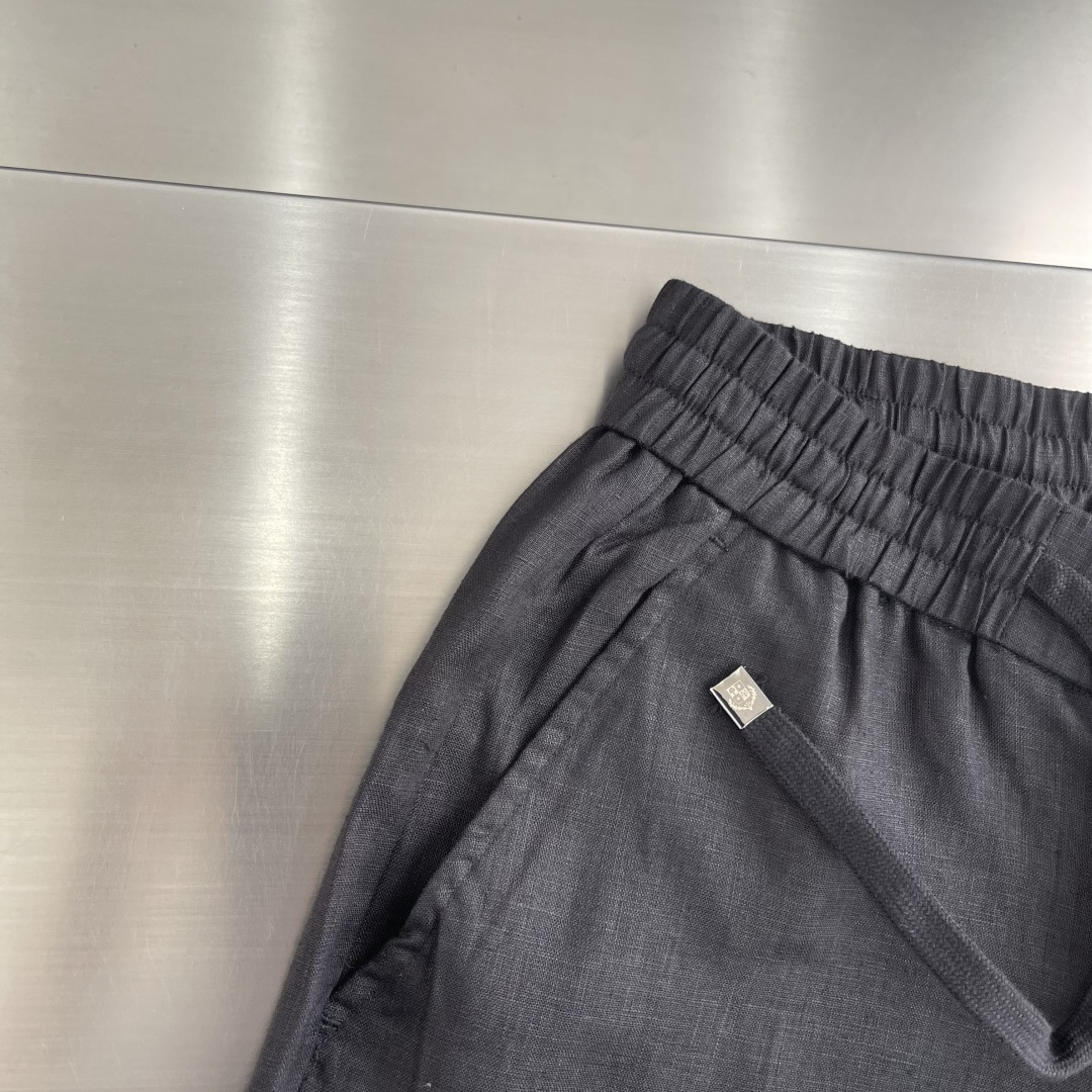 -Loro Piana    2026ss亚麻面料男士休闲裤👍 最新款上身版型无敌正！绝对可以闭眼收的一