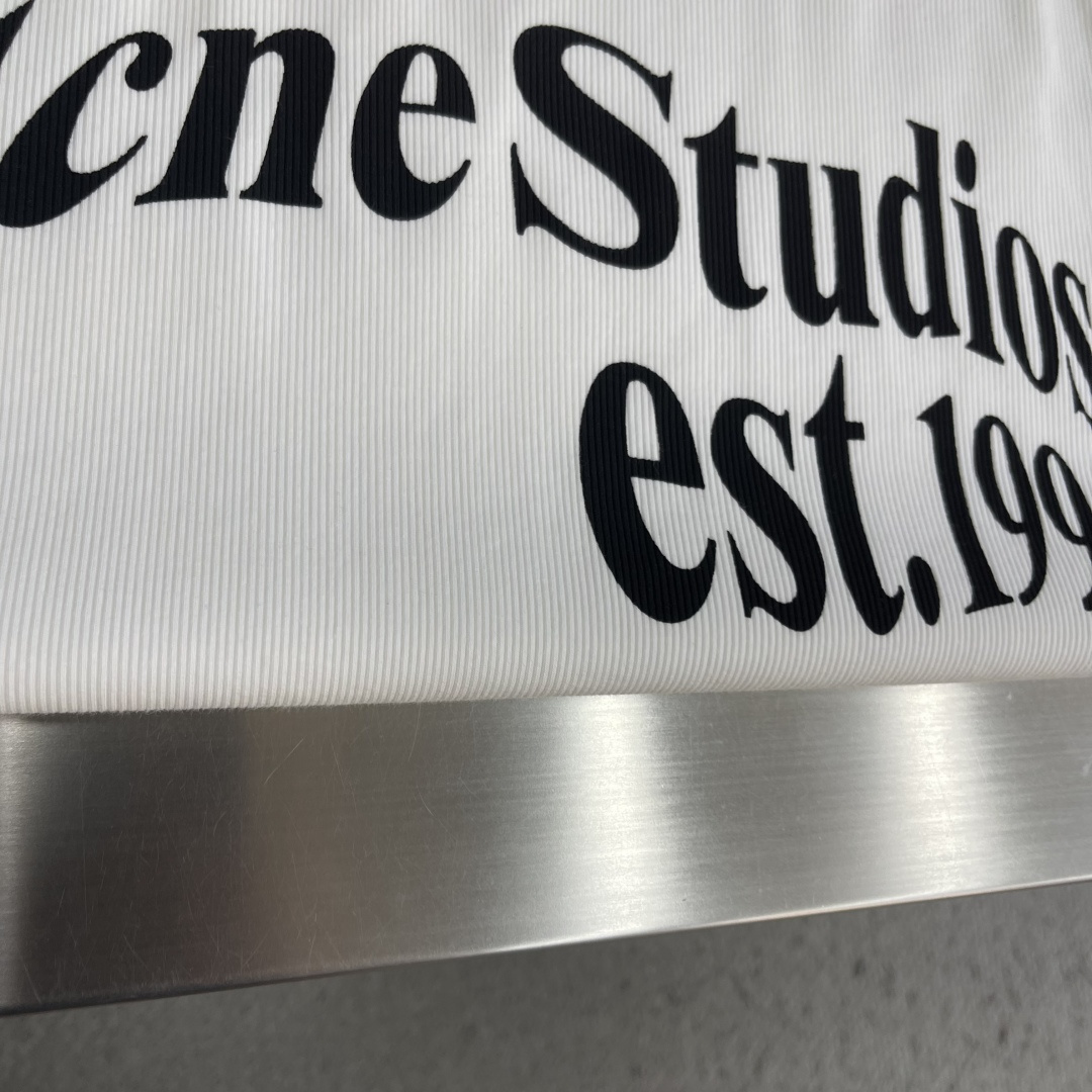 -Acne Studio    SS26夏季新款背心，胸前印花字母自带潮酷基因～ 螺纹弹力棉质亲肤又有型