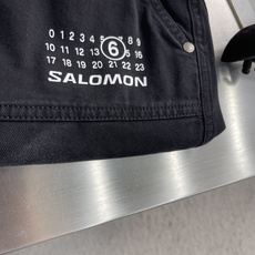 -MM6 马吉拉 春夏新款休闲工装短裤💯棉面料定制定染 手感柔软细腻非常舒服😌喷色水洗工艺 松紧 -MM6 马吉拉 春夏新款休闲工装短裤💯棉面料定制定染 手感柔软细腻非常舒服😌喷色水洗工艺 松紧