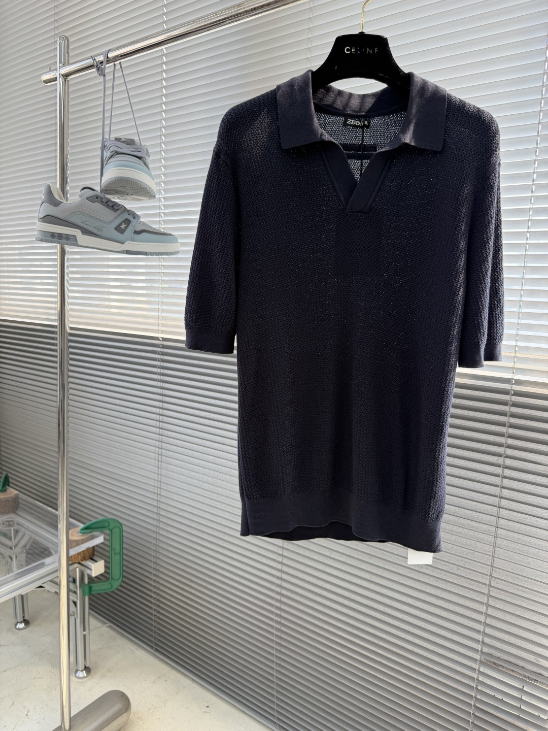 -Z Zegn     26ss新款提花针织 Polo 衫选用杰尼亚柔软的 Premium Cotton