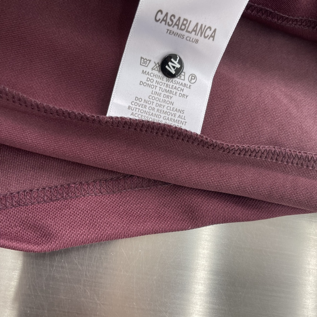 整套-Casablanc*品质元单、 2026Ss春夏秀场系列针织套装本款选用运动风尼龙网眼面料打造，设